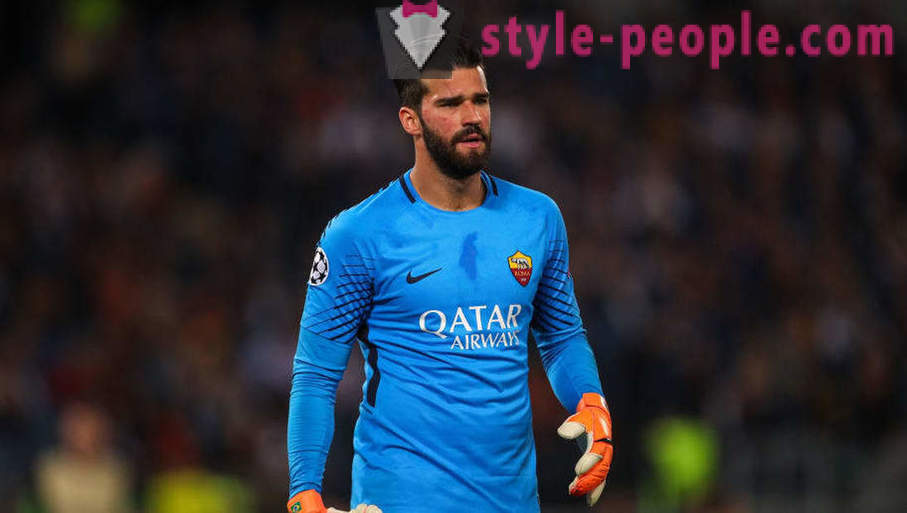 Footballer Alisson Becker: the most expensive goalkeeper in the history of world football