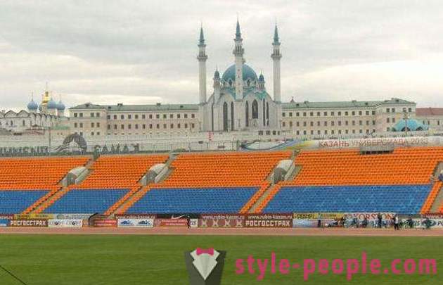 Central Stadium, Kazan history, address and capacity