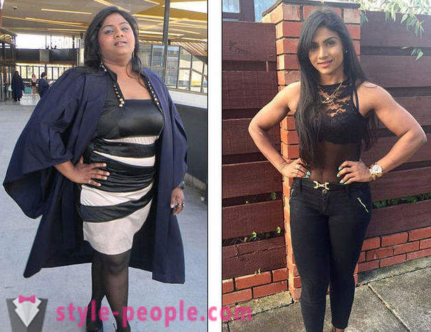 A nurse from Melbourne she lost 42 kg after I saw your photo on Facebook