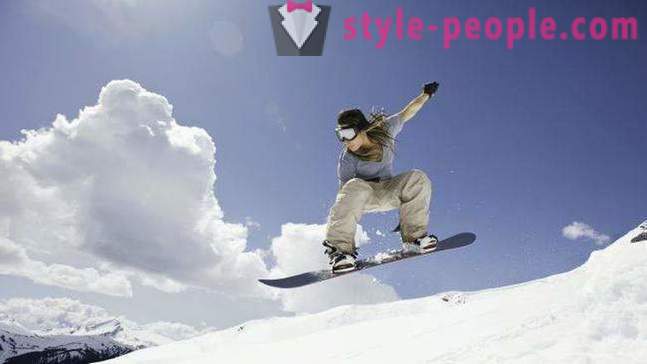 Snowboarding. ski equipment, snowboarding. Snowboarding for beginners