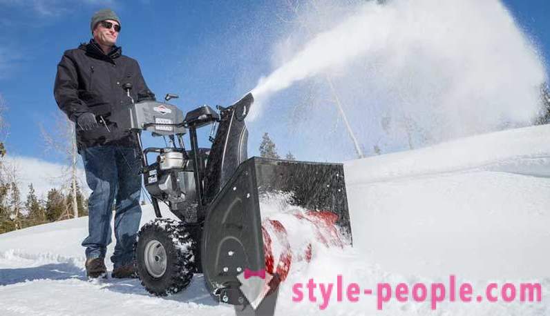 Snowthrower Huter: review of models, features of operation, features and reviews