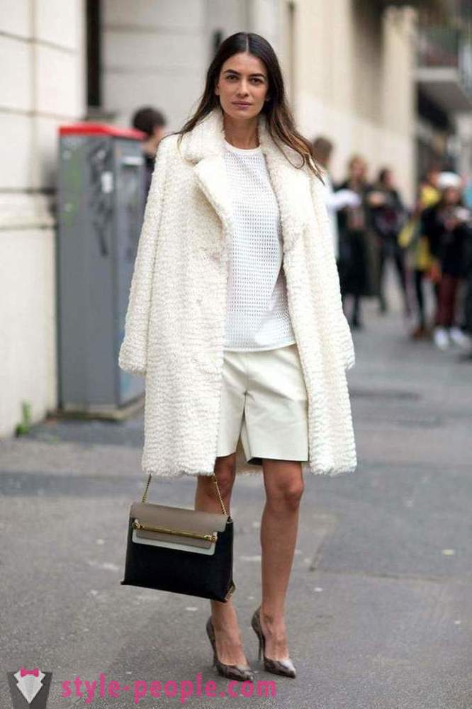 From what to wear a white coat: features, types and the best combination of