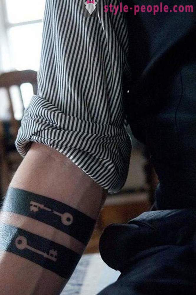 Blekvork tattoo: particular style
