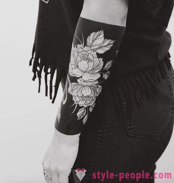 Blekvork tattoo: particular style