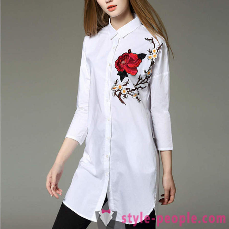 Fashion white blouses: review of models, features, and the best combination of