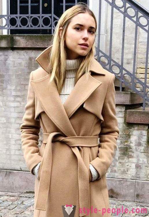From what to wear beige coat: Tips for preparation of images