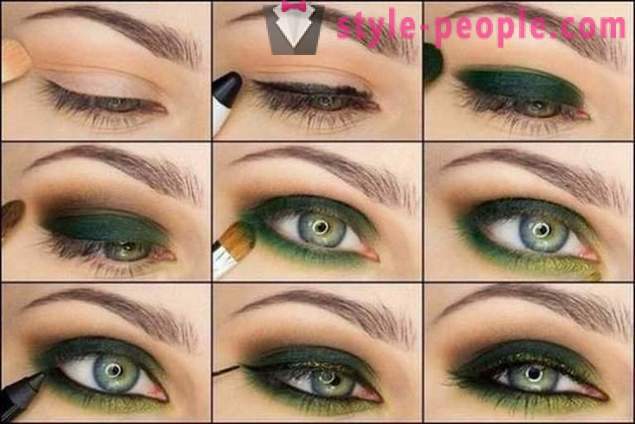 Beautiful spring makeup for brown and green eyes: a step by step tutorial for beginners with photos