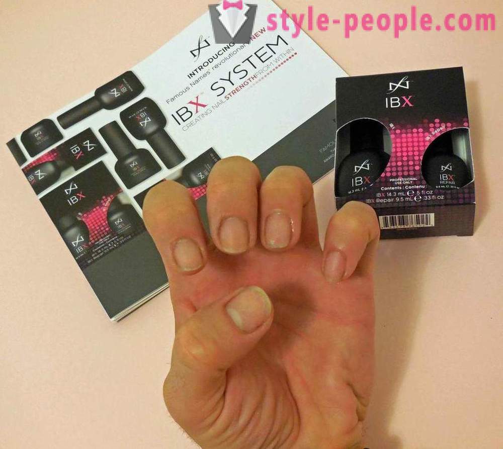 Strengthening IBX nails: instruction, reviews