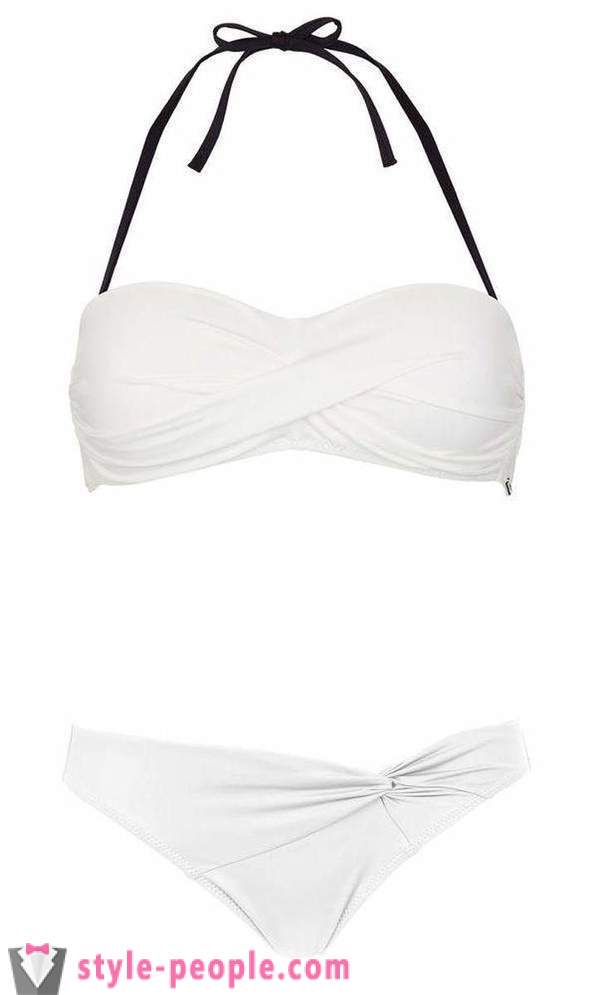 White swimsuit: photo, types and models, recommendations for the selection and care