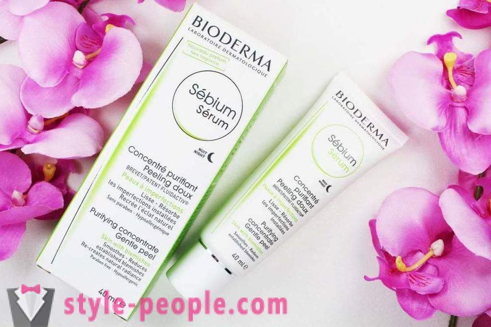Cream Bioderma Sebium: description, composition, beauticians and customers reviews