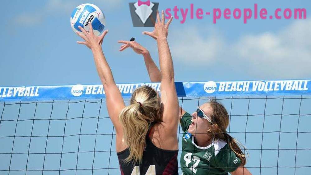 Beach volleyball: rules and features dynamic game