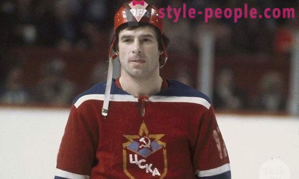 Hockey player Valery Kharlamov: biography, personal life, sports career, achievements, the cause of death