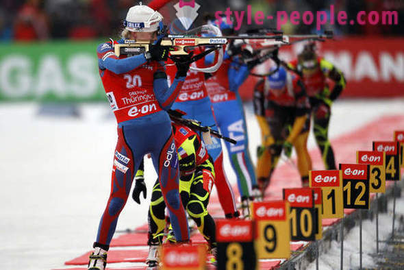 What is Biathlon Pursuit: records, rules and history