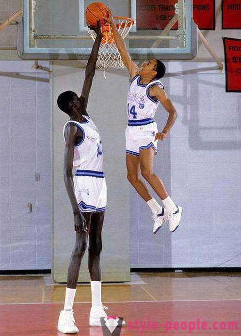 List of tallest basketball player in the world, the NBA and the USSR