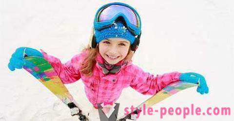 How to choose skis for child growth?