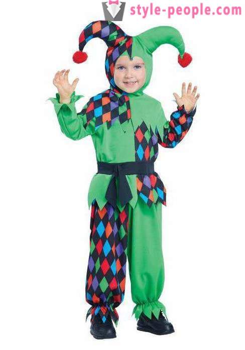 Sew Harlequin suit with their own hands