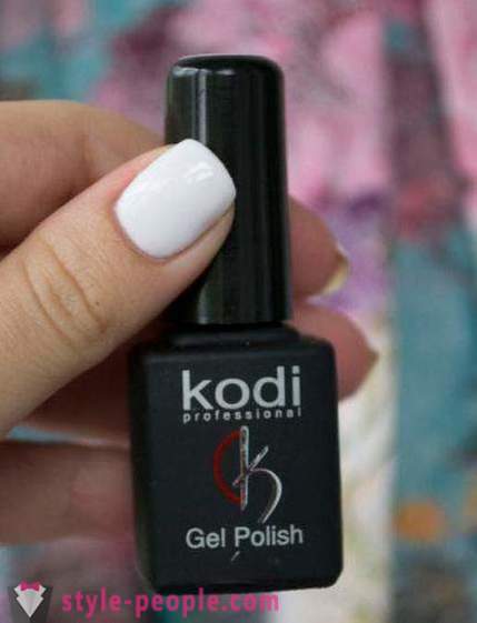 Gel polish Kodi: customer reviews, features and effects