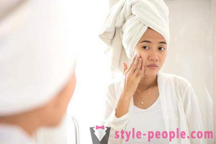 Why can not squeeze the pimples on your face?