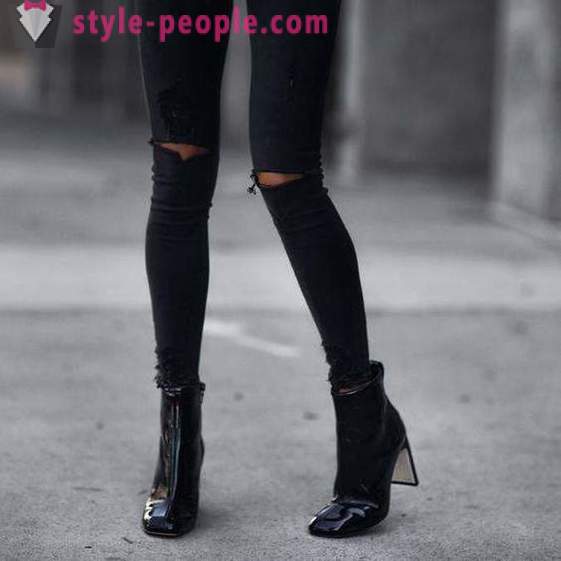 Women's patent leather boots - the best combinations, models and recommendations