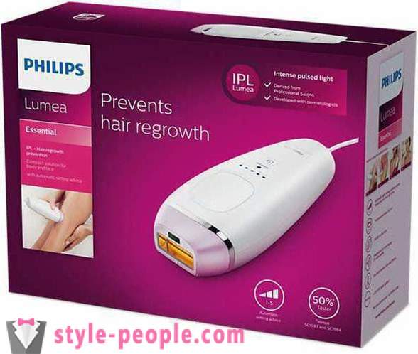 Photoepilator Philips Lumea: reviews, specs and features
