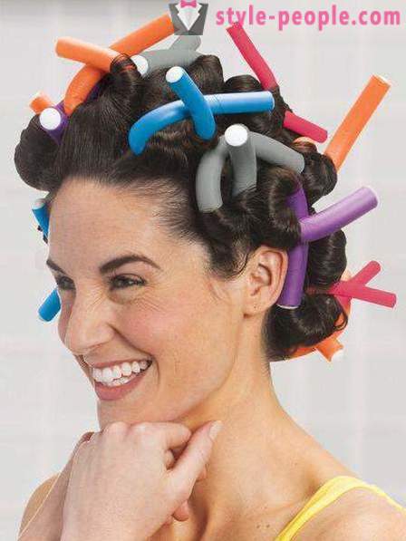 How to wind the hair on curlers: step by step guide