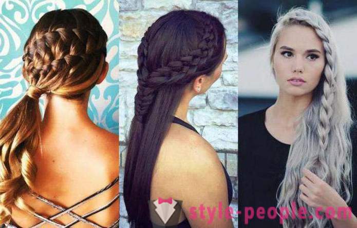 Types of hairstyles on long hair: Photo ideas