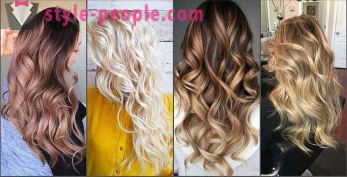 Types of hairstyles on long hair: Photo ideas