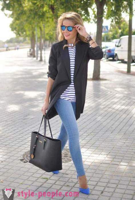 An elongated jacket (male and female): what to wear