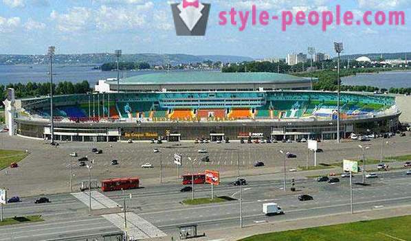 Central Stadium, Kazan history, address and capacity