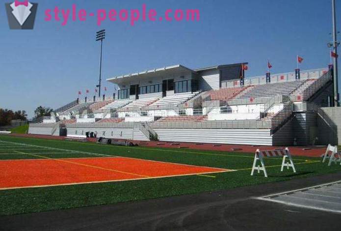 Sports facilities: types, features, design
