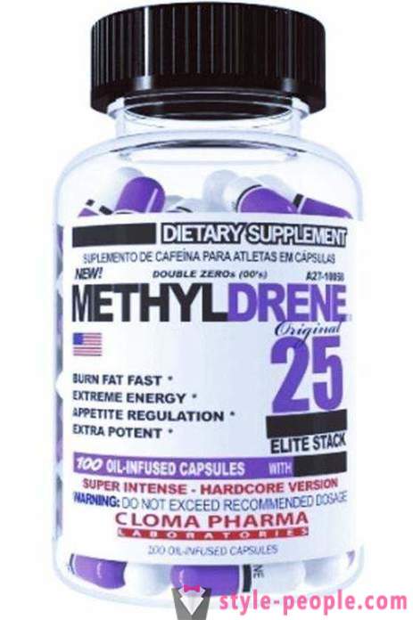 Fat Burner Methyldrene 25: reviews