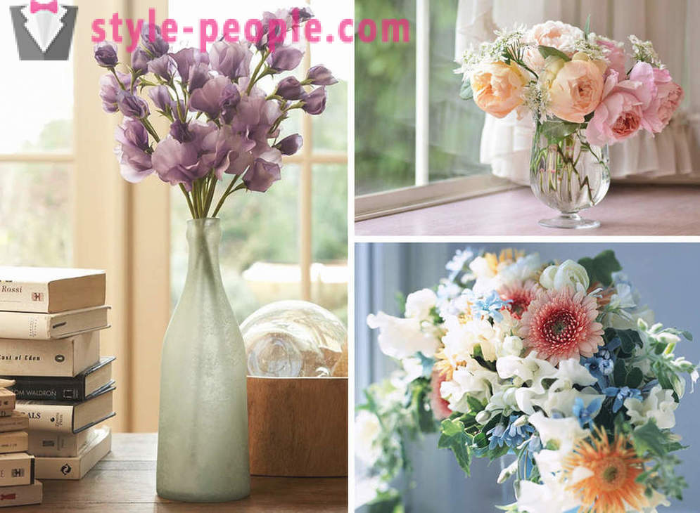Summer house: how to decorate the apartment with fresh flowers