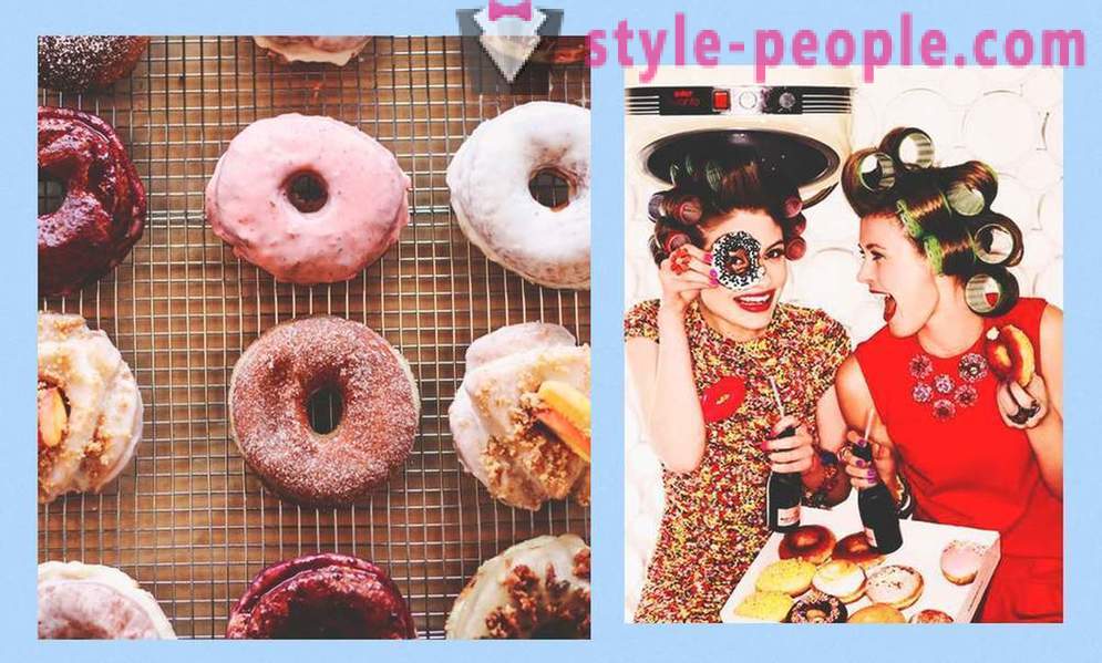 Modern Etiquette: There is a donut, both in New York City