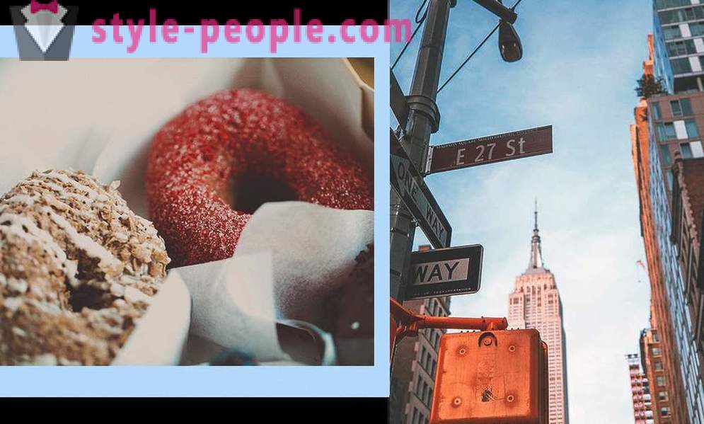 Modern Etiquette: There is a donut, both in New York City