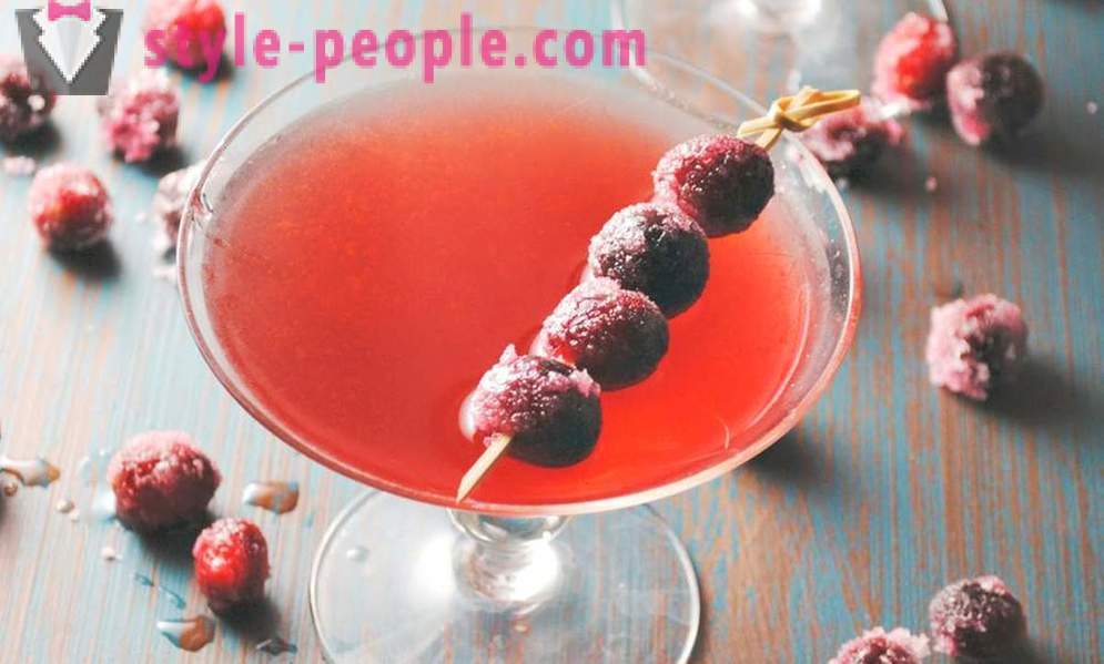5 fruit and alcoholic cocktails