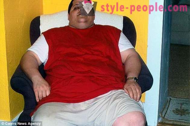 The American dropped 90 kg since he was forced to buy two seats on a plane