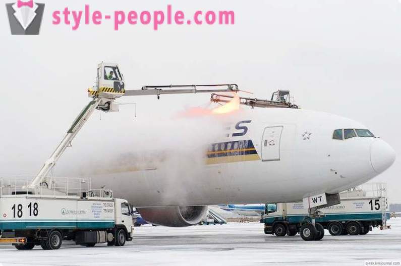 How to handle aircraft from icing