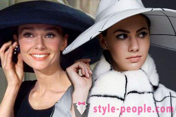 Granddaughter Audrey Hepburn tried to repeat the famous image of the grandmother