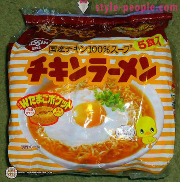 The Japanese celebrate the 60th anniversary of the invention of instant noodles