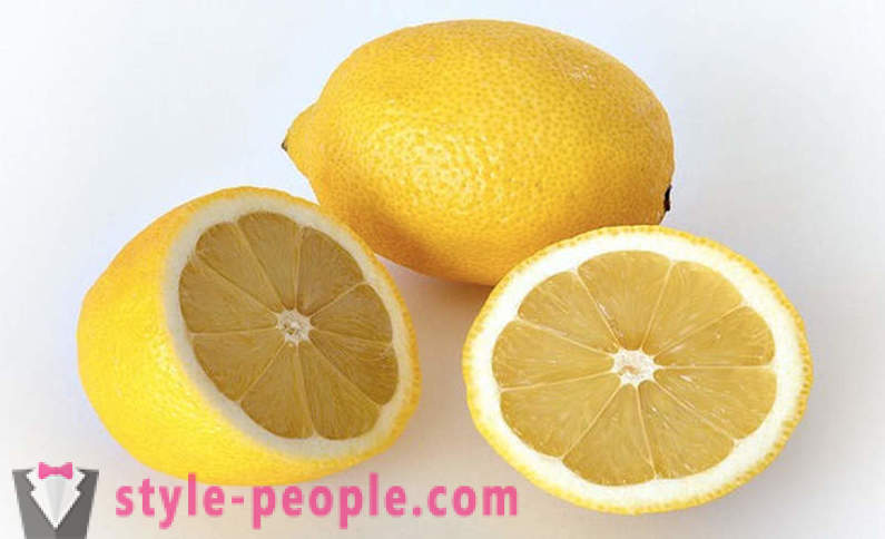 Important and basic properties of lemon