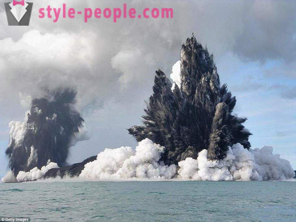 Spectacular volcanoes of recent years