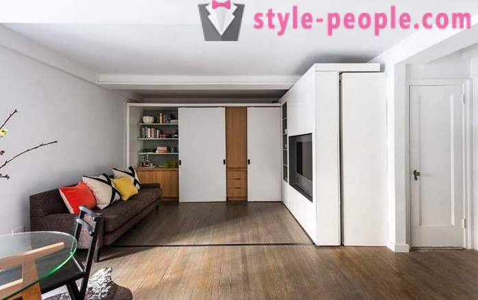 Flat-trasnformer how to 36 sq. meters accommodate 5 rooms