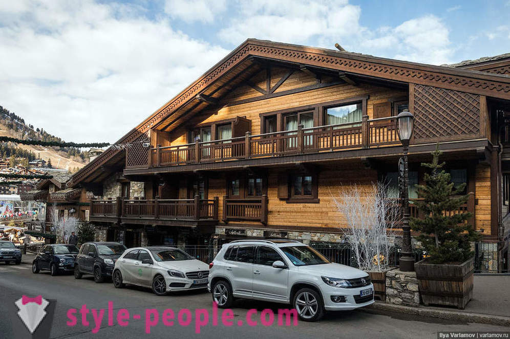 Courchevel architecture and how much it costs