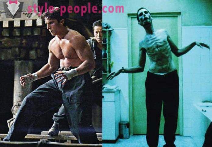 Diets of movie stars: how to lose 20 kg before the shooting