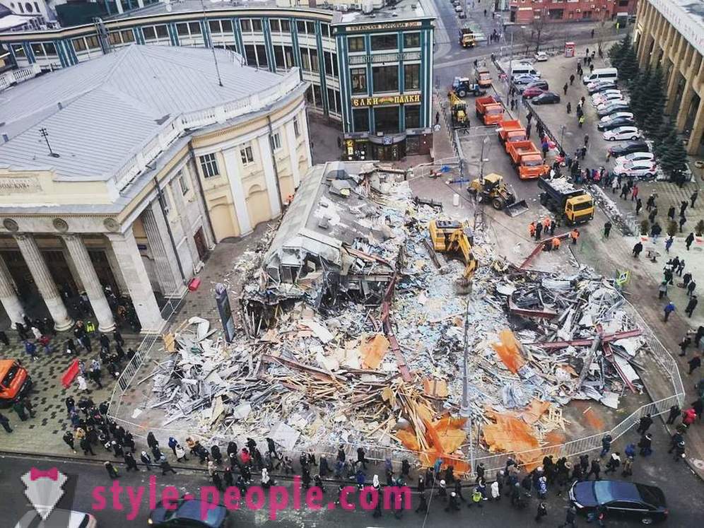 In Moscow, everything was torn down!