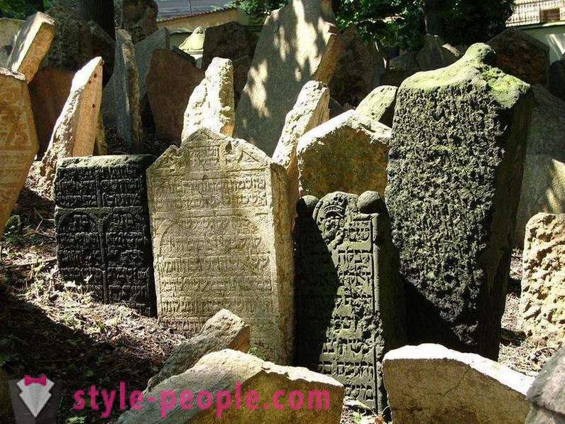 Multilayer Jewish Cemetery in Prague