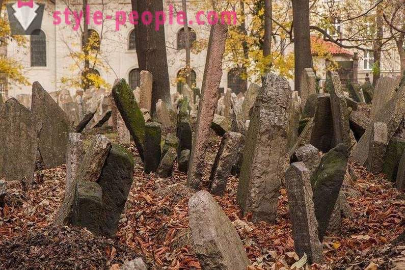 Multilayer Jewish Cemetery in Prague
