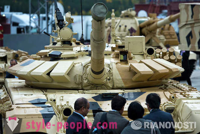 Russian military equipment exhibition in Nizhny Tagil