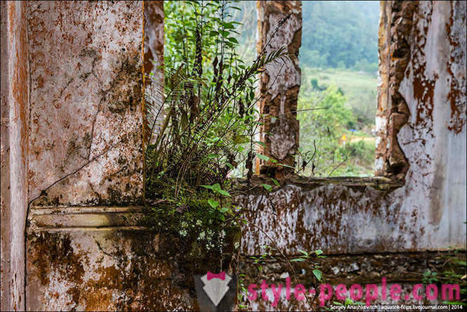 Abandoned French female guest house in Vietnam