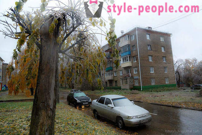 Freezing rain in Cheboksary